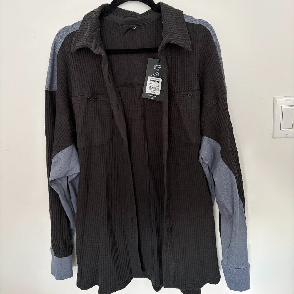 Backcountry (Venture Beyond) Waffle Button Up NWT